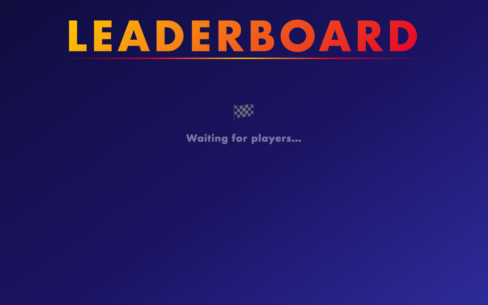 Red Bull tournament leaderboard